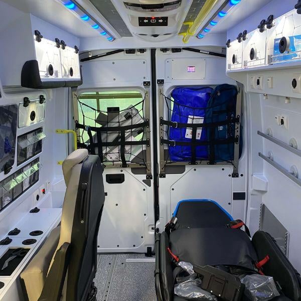 Falck Ambulance Inside