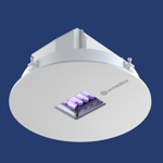 UV222 Cleanroom Downlight – filtered far-UVC 222 nm, cleanroom – ceiling