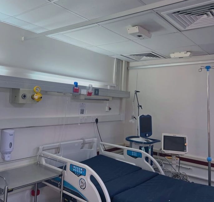 UV222 Installation Hospital