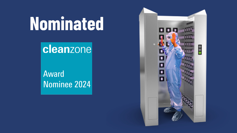 Cleanzone Awards 2024 - UV Medico's product - UV222 Booth, gets nominated