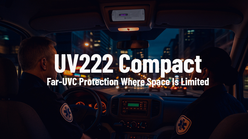 UV222 Compact - Small Lamp. Big Protection.