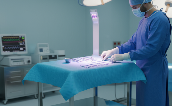 World Premiere at MEDICA 2025: UV Medico Launches Revolutionary Instrument Table Light Designed to Reduce SSIs