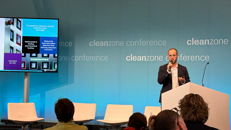 Speaking at Pharmaconex: Dr. Jordi Amagat on Far-UVC for Continuous Cleanroom Decontamination
