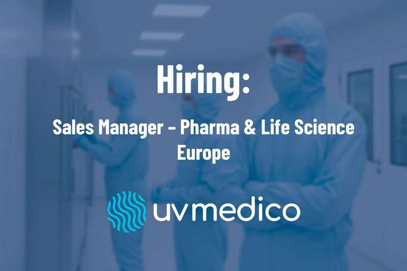 We Are Hiring: Sales Manager – Pharma & Life Science